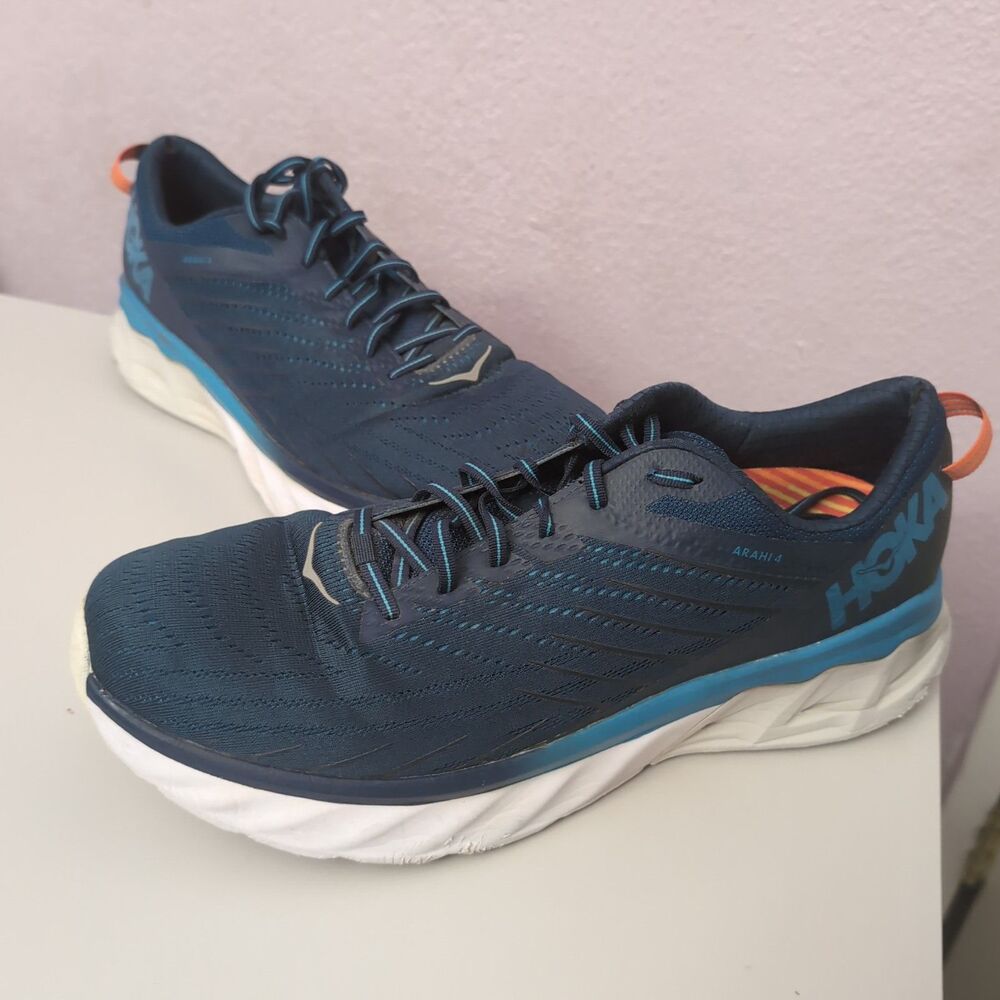 Hoka Arahi 4  Shoes Mens Size 14 Blue Hoka One One Shoe